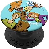 Scooby-Doo Classic Mystery Inc Gang Circle Group Shot PopSockets Adhesive PopGrip