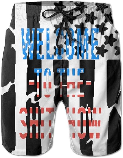 4th of july swim trunks