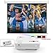3800Lumens Portable Projector for Home Theater Entertainment, Full HD 1080P Supported Mini Projector HDMI AV USB Sound Bar Supportedthumb 1