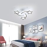Comely 30W Dimmable Star LED Ceiling Light with Remote White view 7