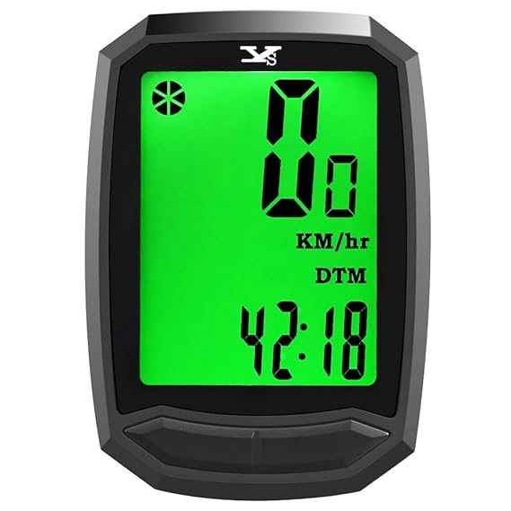 Y&S YS Bicycle Computer Wireless Waterproof Cycling Computer with