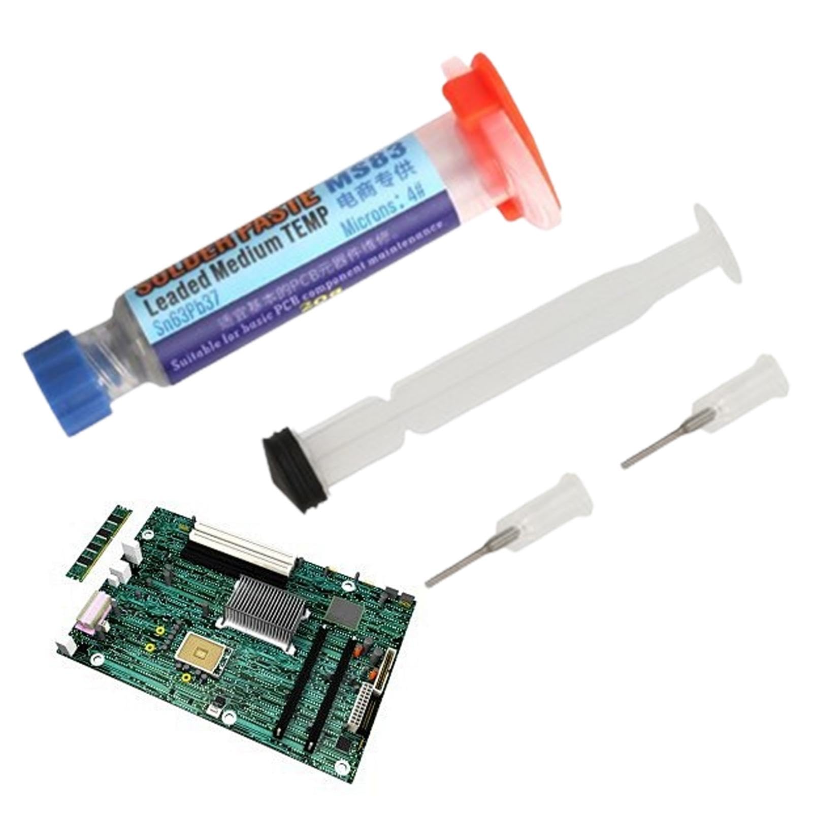 Mua Solder Paste Cream Solder Flux Syringe Type Soldering Tin Silver