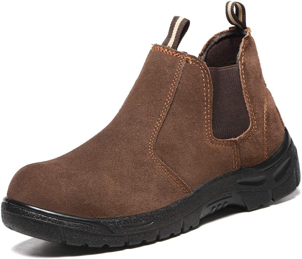 suede safety boots
