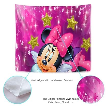 Amazon Com Disney Collection Tapestry Disney Fairy Minnie