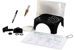 SNAP! Cold Brew Do-it-Yourself Kit, 22L/5 Gallon Capacity, Instructions, Black/white, BVCBRBDIK02