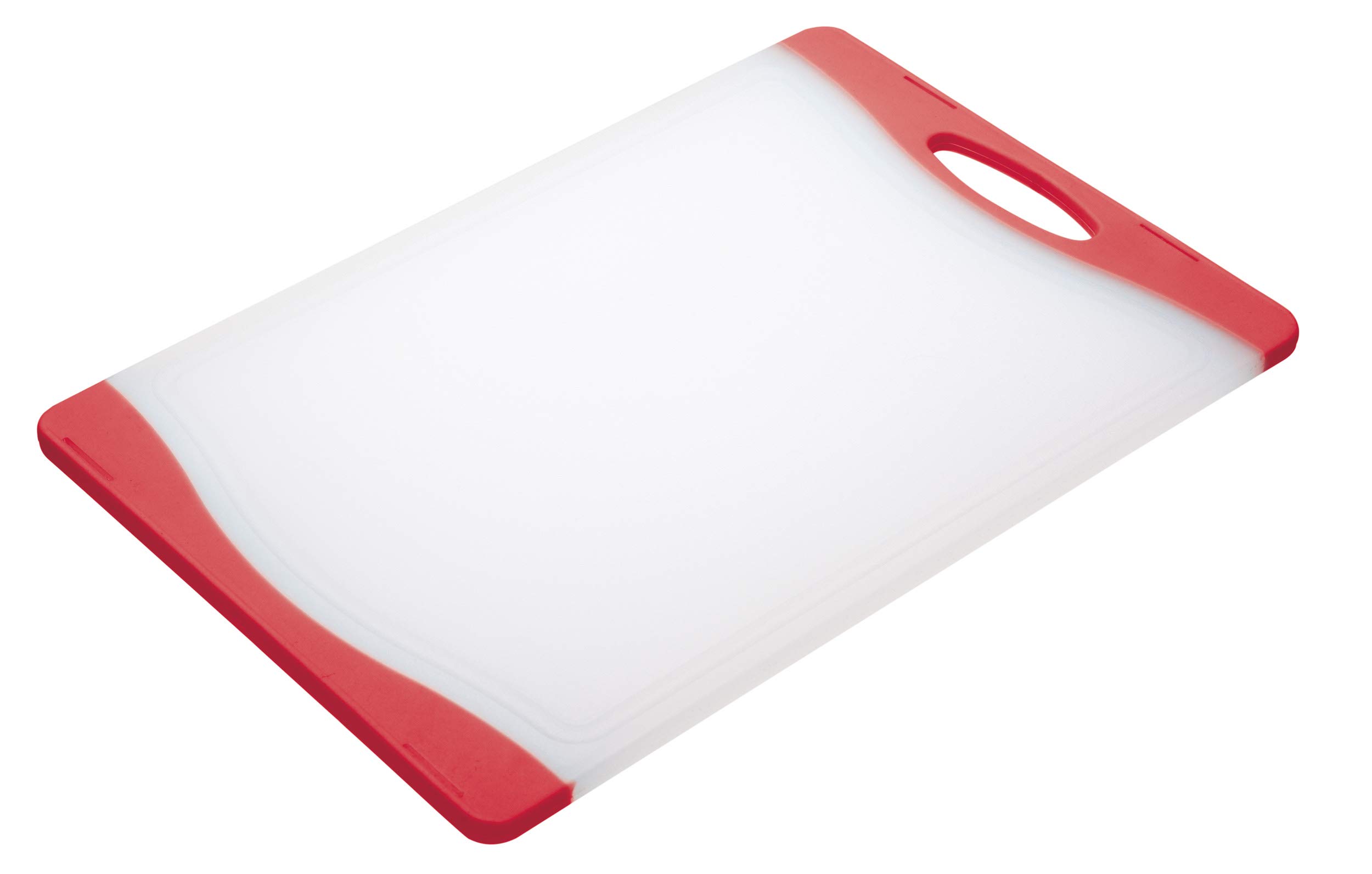 Colourworks Polyethylene Reversible Cutting Board, 35 cm x 24 cm - Red