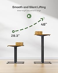 Marsail Electric Standing Desk with Dual