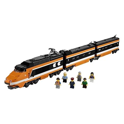 lego orange train