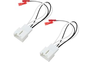 ECSiNG 2pcs Car Speaker Harness Plug Connector 72-5602 Compatible with Ford Compatible with Mazda Speaker