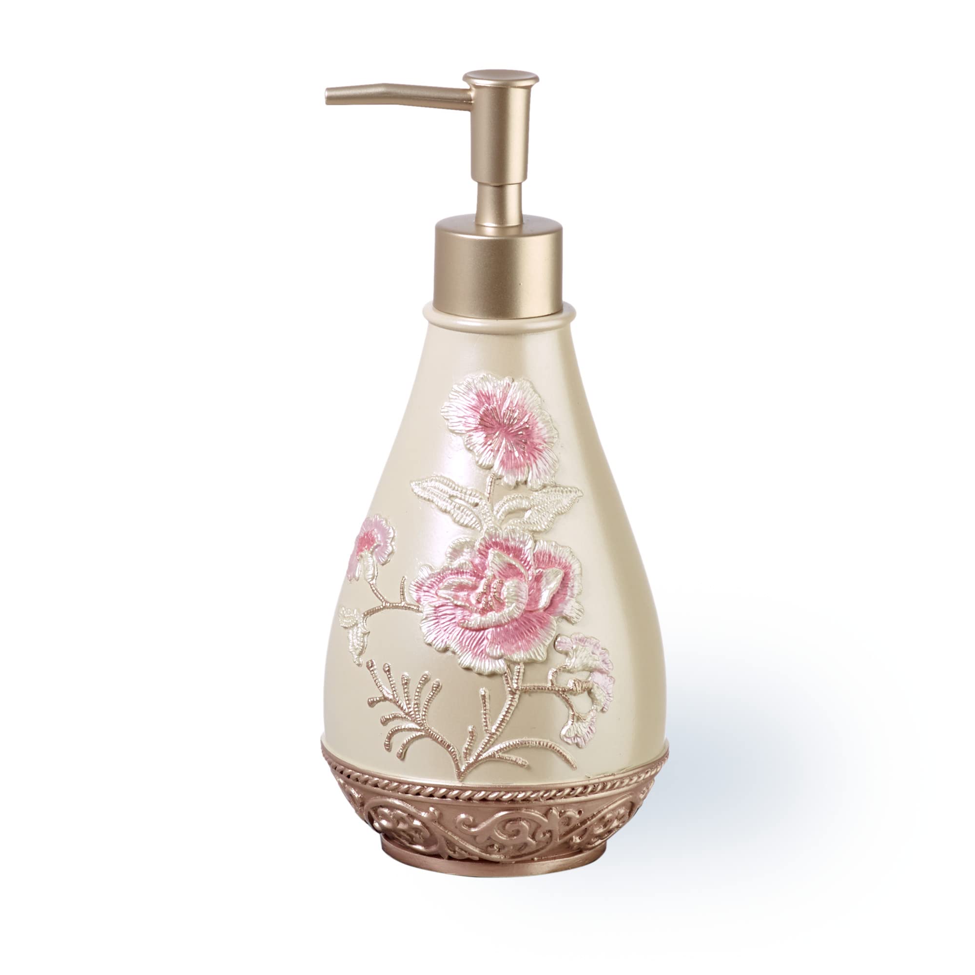 Photo 1 of Popular Bath Dublin Rose, Lotion Pump, Beige