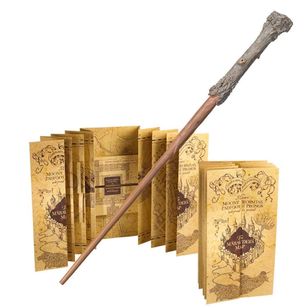 Harry Potter Wand and Marauder's Map by The Noble Collection