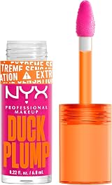 NYX Lip Plumping Gloss Duck Plump Bubblegum Bae Intense Colour Vegan