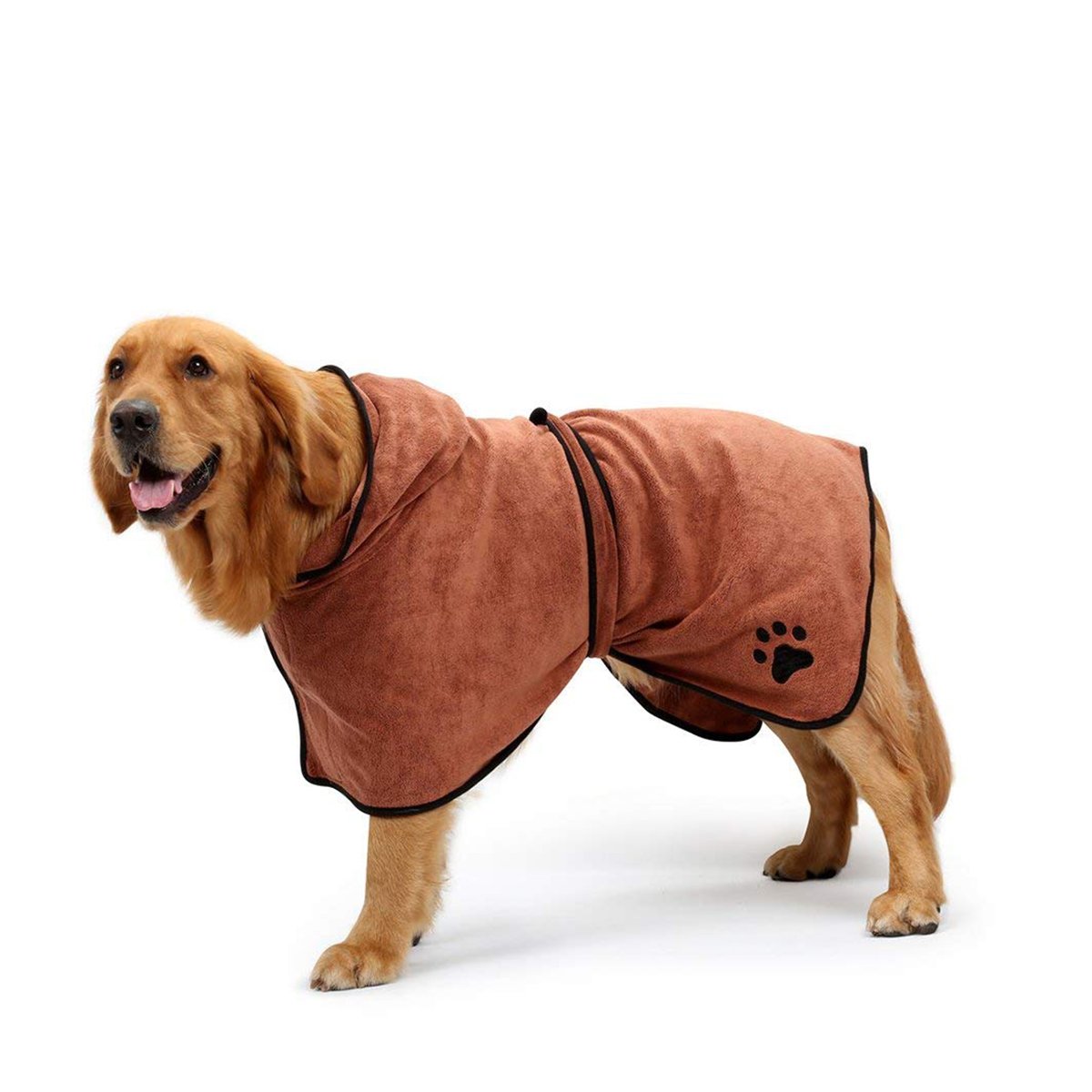 PETCUTE Dog Bathrobes Dog Robe Fast Drying Bathrobe for Dogs Microfiber dog towel Absorbent Dog Pajamas Small Medium Large Size