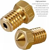 XINKYD 3D Printer Nozzle 0.4mm Brass V6 Hotend for 1.75mm Filament Prusa view 3