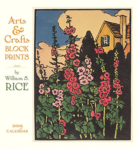 Arts & Crafts Block Prints - W. S. Rice 2019 Calendar