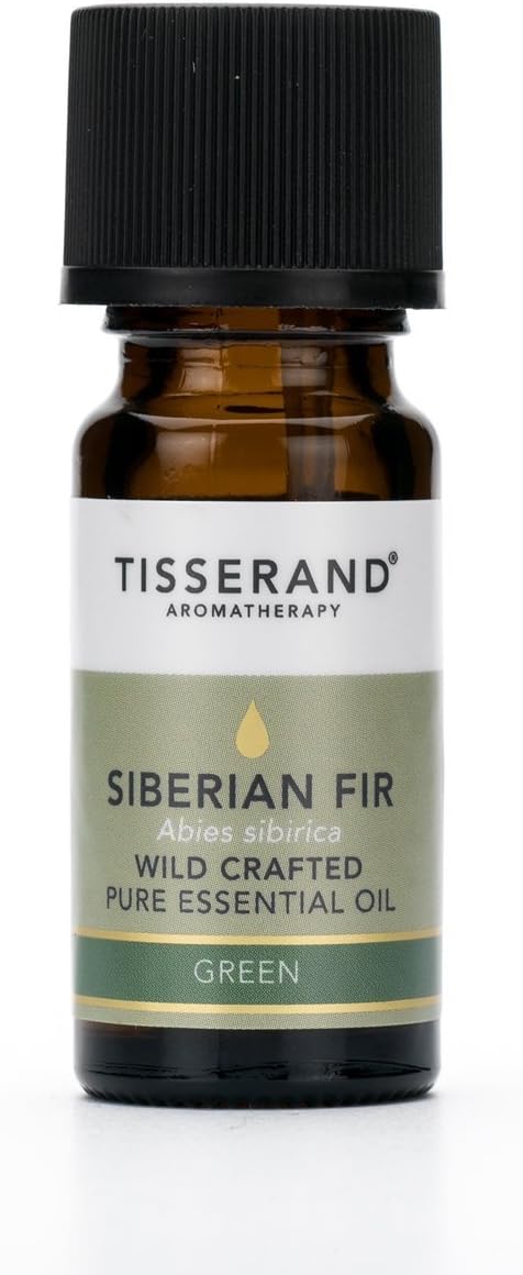 Tisserand, Wildcrafted Siberian Fir Wild Essential Oil, 100% Pure and Natural Aromatherapy Oil for Bath Massage and More