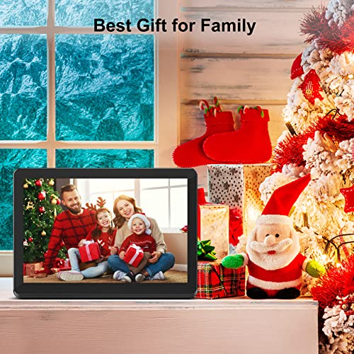 Atatat 10 Inch WiFi Digital Photo Frame with IPS Touch Screen, Auto