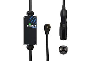Grizzl-E Mini Connect Level 1-2 Portable Electric Vehicle (EV) Charger up to 40 Amp, UL Certified, Indoor/Outdoor Electric Ca