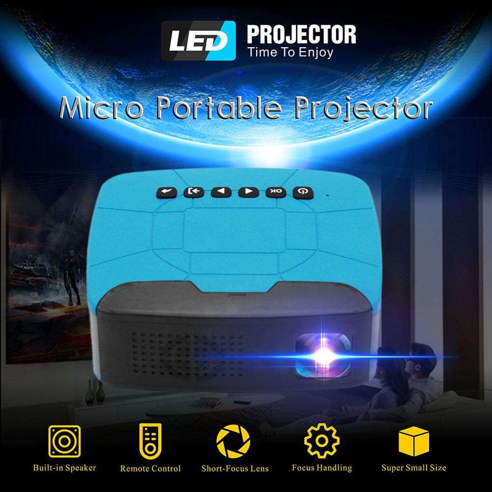 Boomboo Mini proyector LED Home Theater Cinema, Protable Home HD ...