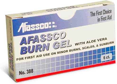 Amazon Com Afassco Burn Free Burn Gel Classroom First Aid Kits Office Products