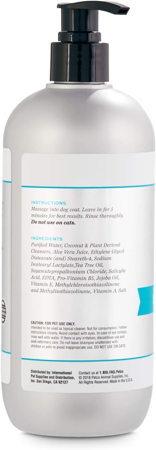 petco dog shampoo for itching