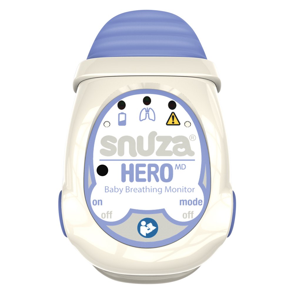 Snuza Hero MD (Medically Certified) Portable Baby Breathing Monitor