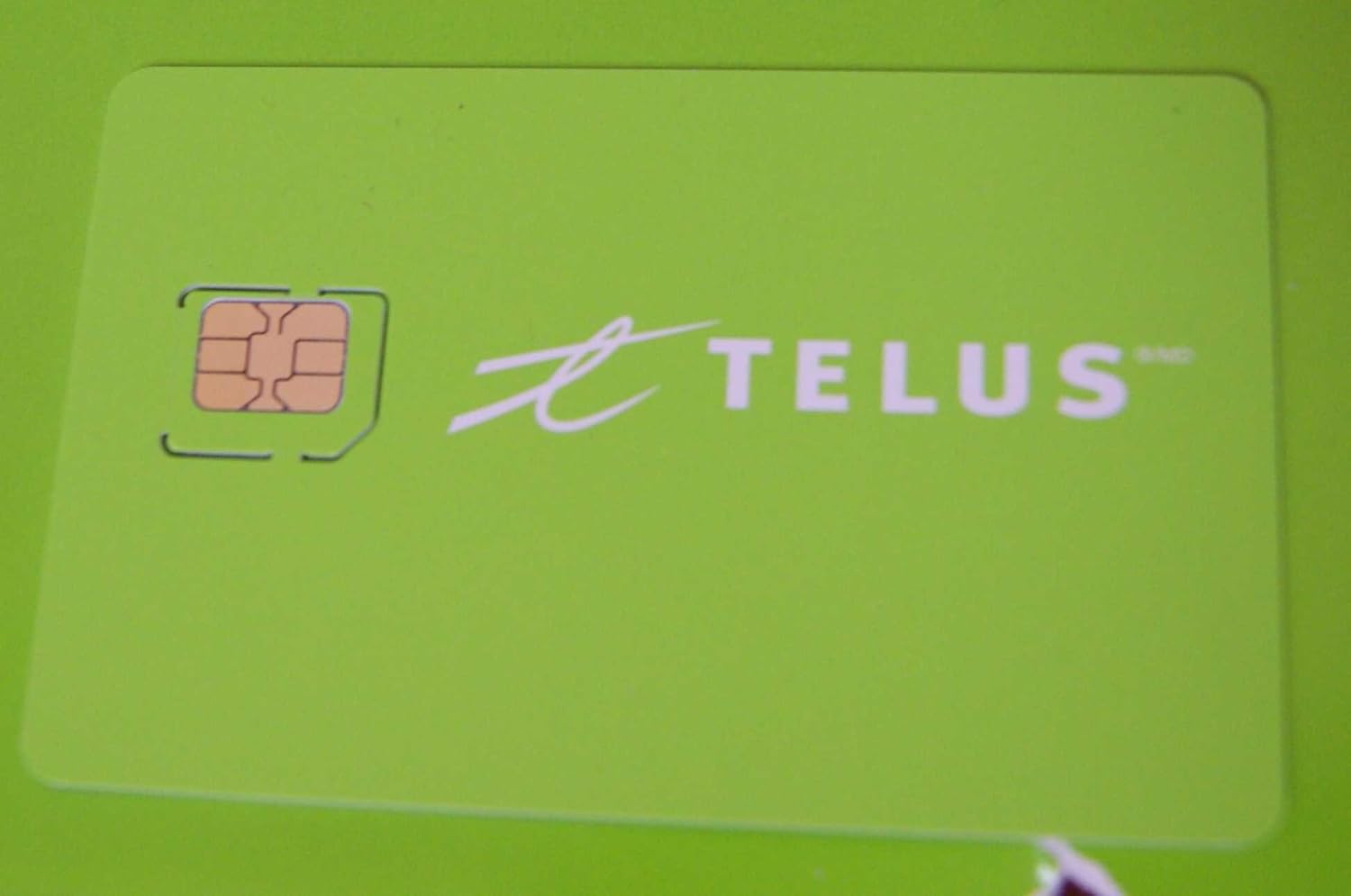 Telus MicroSIM Card Brand New, Unactivated Amazon.ca Cell Phones & Accessories