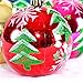 60mm Shatterproof Christmas Trees Pendant Trees Christmas Ball Ornament Set 6 Pieces