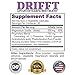 DRIFFT - Natural Sleep Aid Pills - Advanced Rest and Recovery Blend - for Deep Sleeping and Help With Insomnia - Full Month Supply