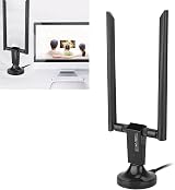 Cuifati Wireless Network Card USB 2.4G 5G Dual-band WiFi AC RTL8812AU High Gain view 7
