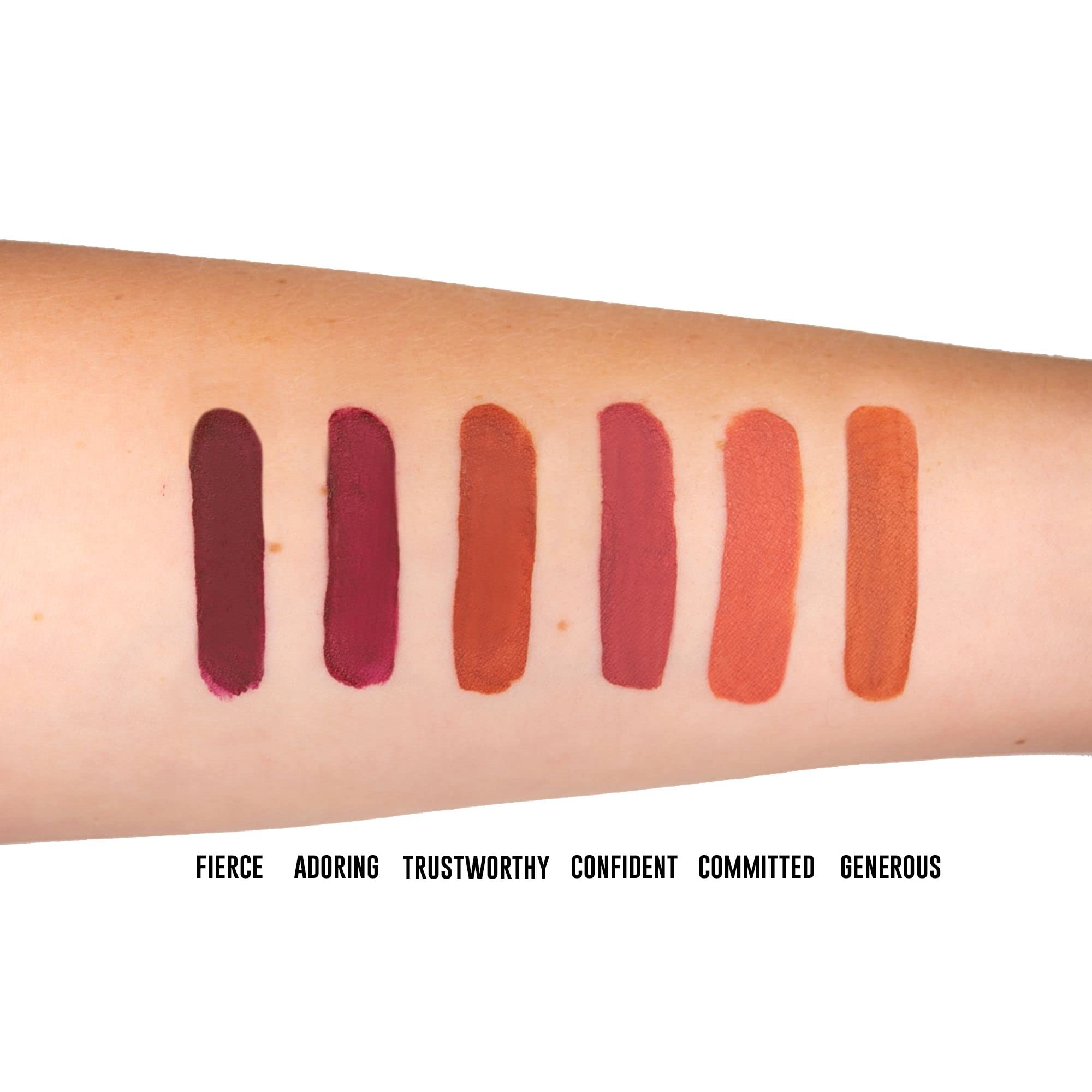 theBalm Meet Matt(e) Hughes Set of 6 Mini Long-Lasting Liquid Lipsticks, 0.04 Ounce (Pack of 6)