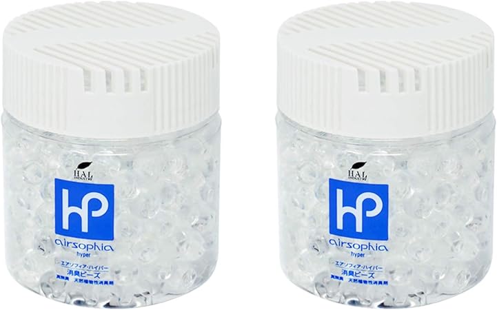 Amazon ハル インダストリ 消臭剤 無香料 消臭ビーズ 140g 2個セット 本体 小空間向け 置き型 車 靴箱 ロッカー 約1 2カ月 ペット臭 タバコ 匂い消し ハル インダストリ 置き型