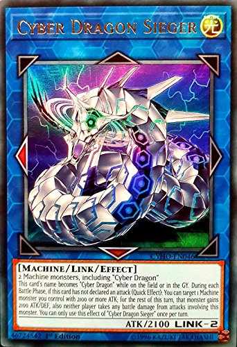 Yu-Gi-Oh! - Cyber Dragon Steger - CYHO-EN046 - Ultra Rare - 1st Edition - Cybernetic Horizon