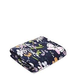 Vera Bradley Women's Packable Fleece Blanket, Bloom