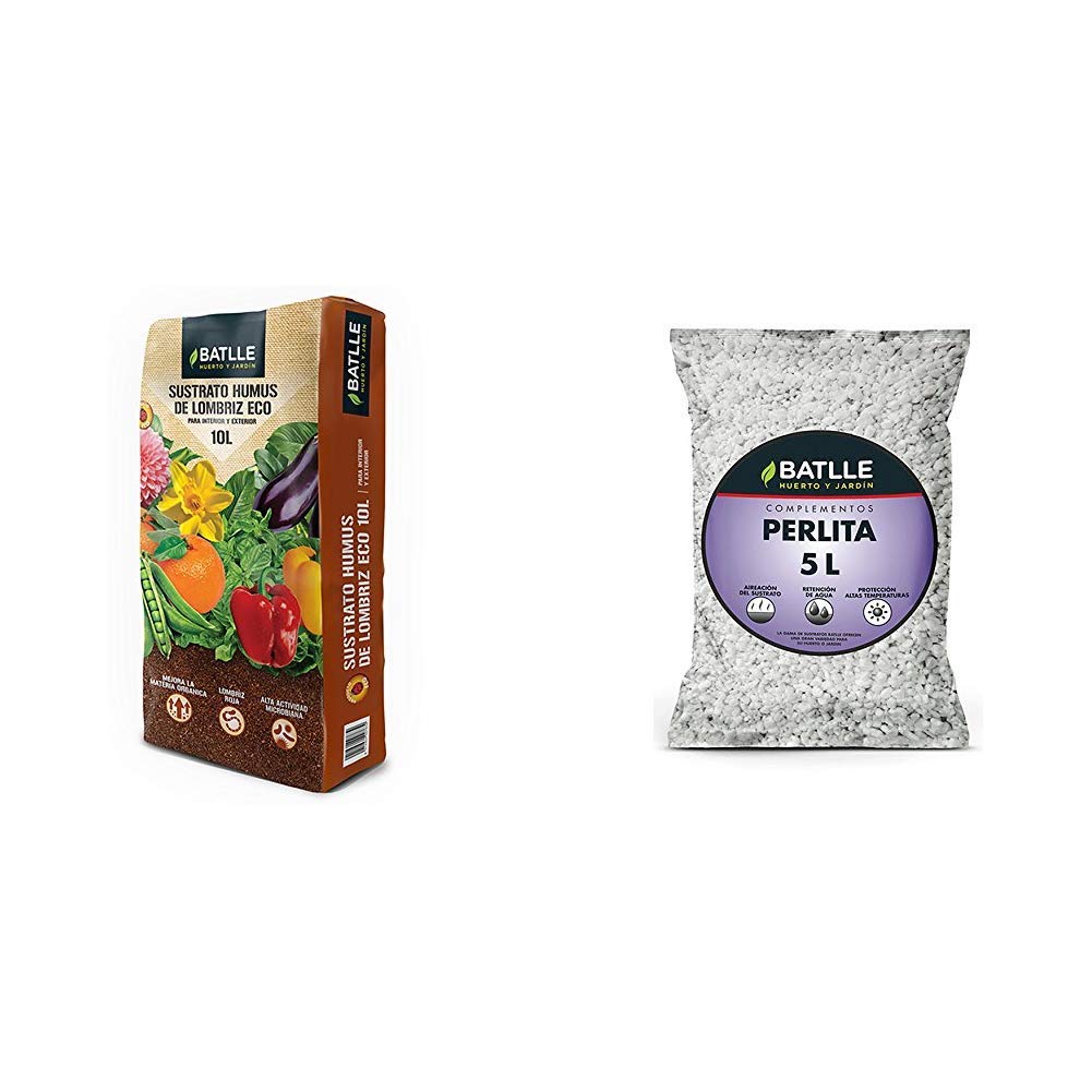 Sustratos Ecológicos Sustrato Humus Lombriz 25l. Batlle + Sustrato ...