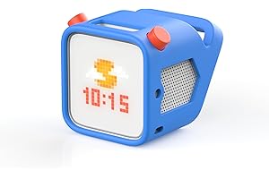 GENERIC Silicone Case Compatible with Yoto Player (3rd Generation), Easy-to-Carry Handle, Anti-Slip Case, Protective Cover, Adventure Jacket (Blue)