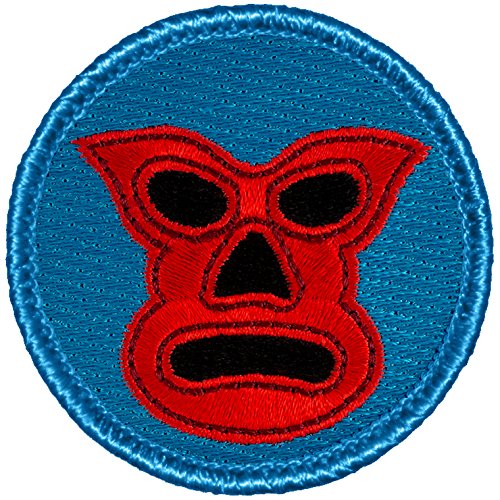 Luchador Mask Patrol Patch - 2