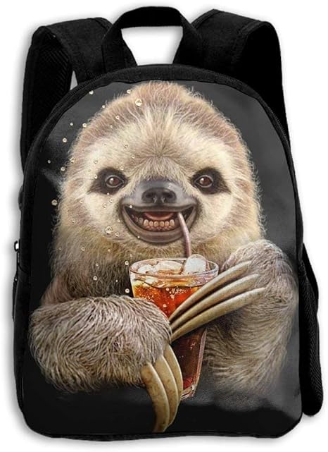 sloth school backpack