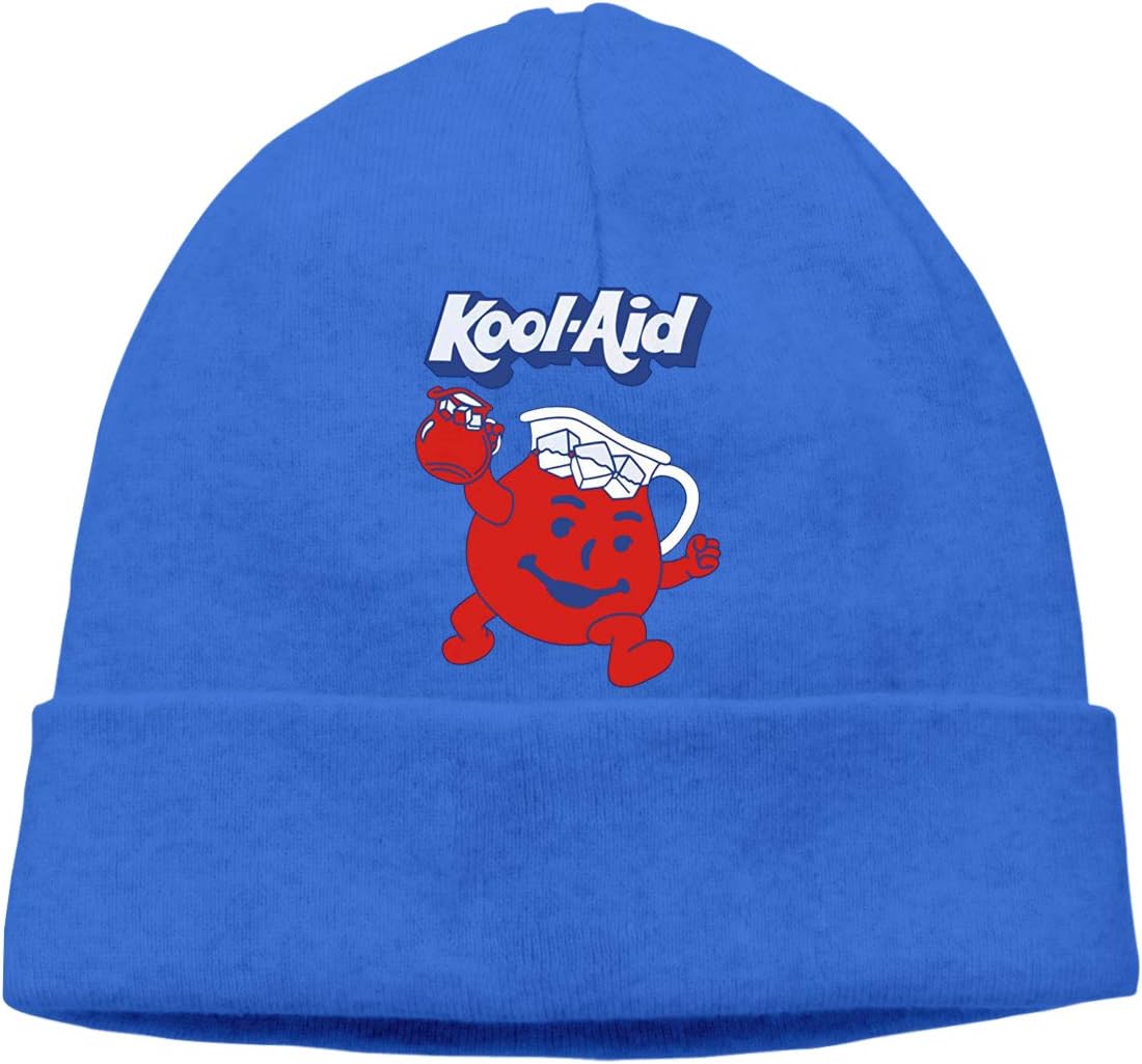 COURTNEYJOHNSON Ko-ol Aid-Man Unisex Fashion Autumn/Winter Knit Cap Hedging Cap Woolen Hat Cotton Cap