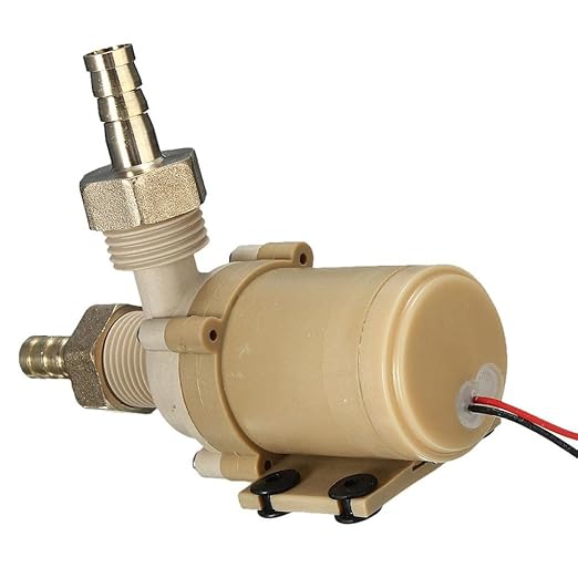 Prom-near 12V 6W Bürstenlose DC Wasserpumpe Keramik Pumpenkern Stumm Hochtemperaturbeständige Solar Wasser Warmwasser Umwälzp