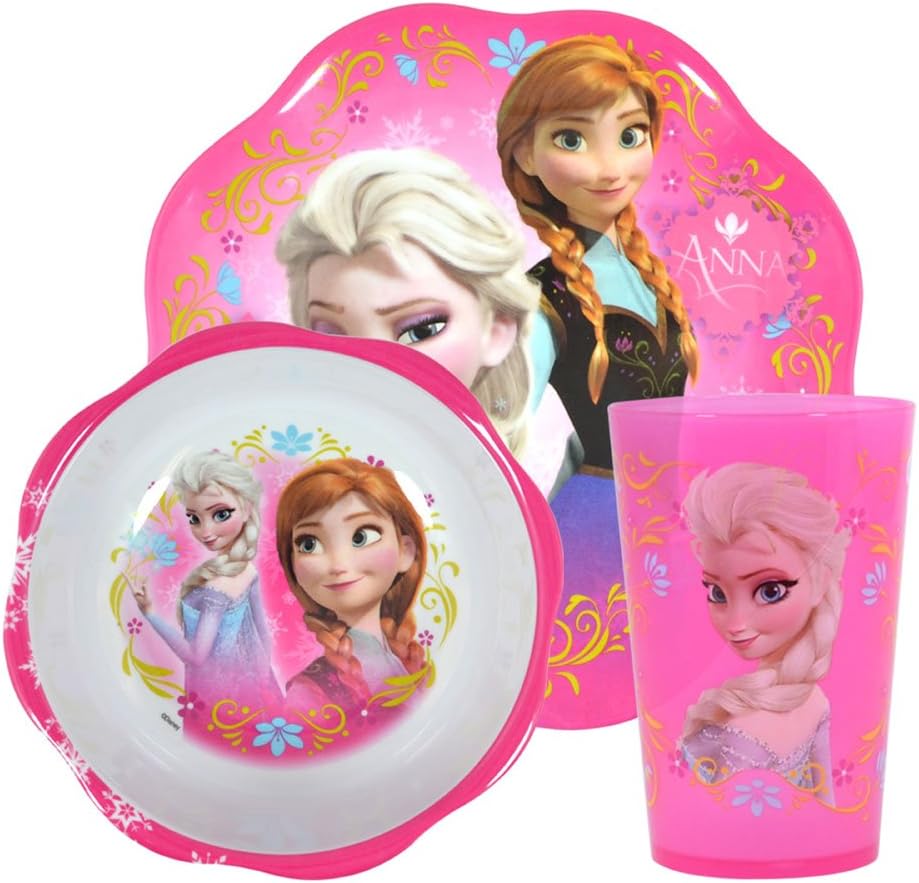 disney frozen plate set