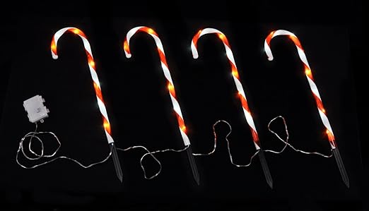 deco noel exterieur sucre d'orge