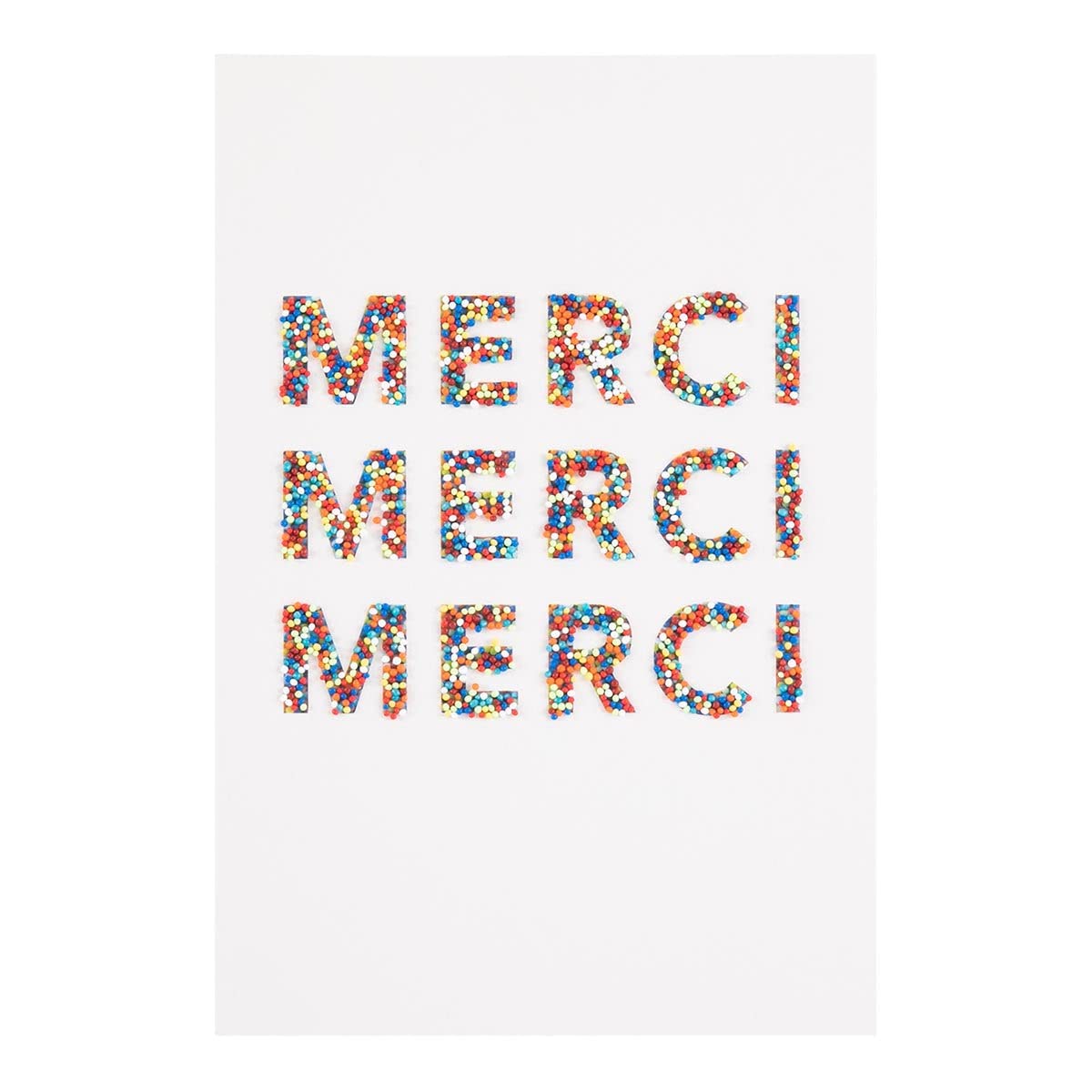 Draeger Paris Thank You Card Multi-Coloured