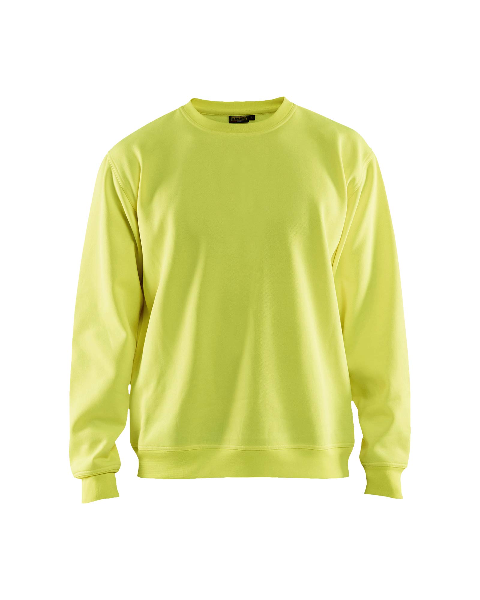 Blaklader 340110743300XXXL Sweatshirt, High Vis Yellow, Size XXXL