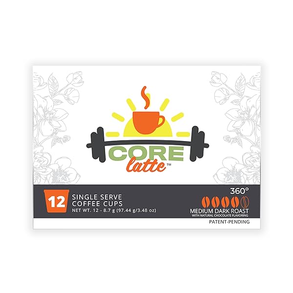 CORELATTE COFFEE 360 NUTRITION, COLLAGEN PROTEIN, FIBER, MULTIVITAMINS,...