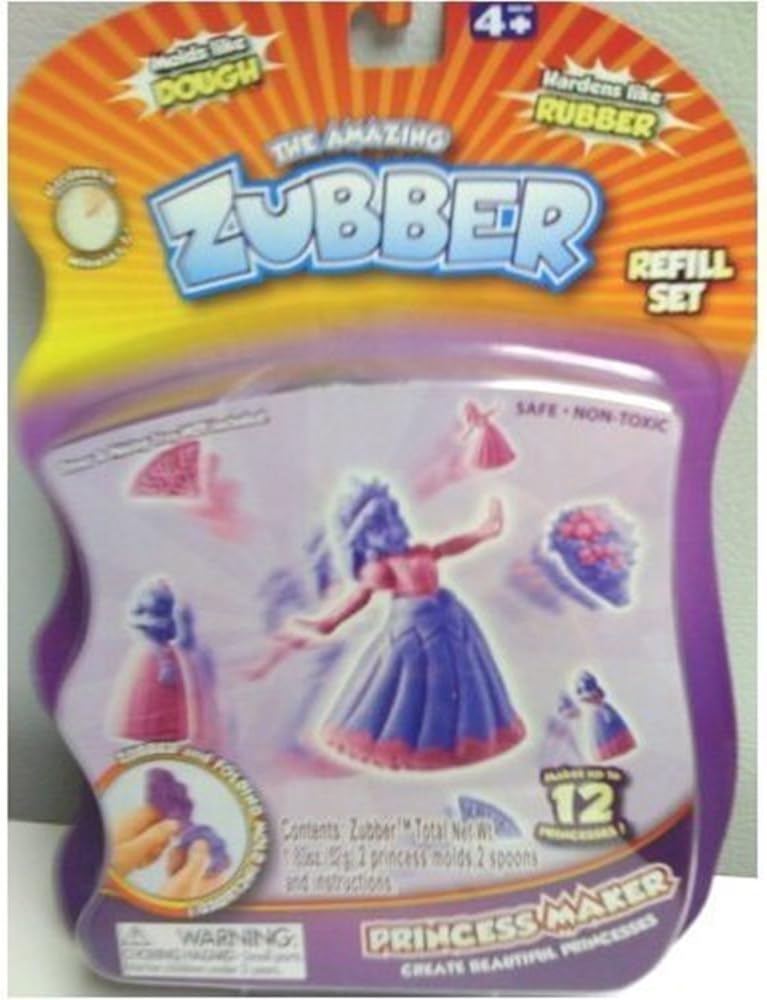 Princess Maker The Amazing Zubber Refill Play Set