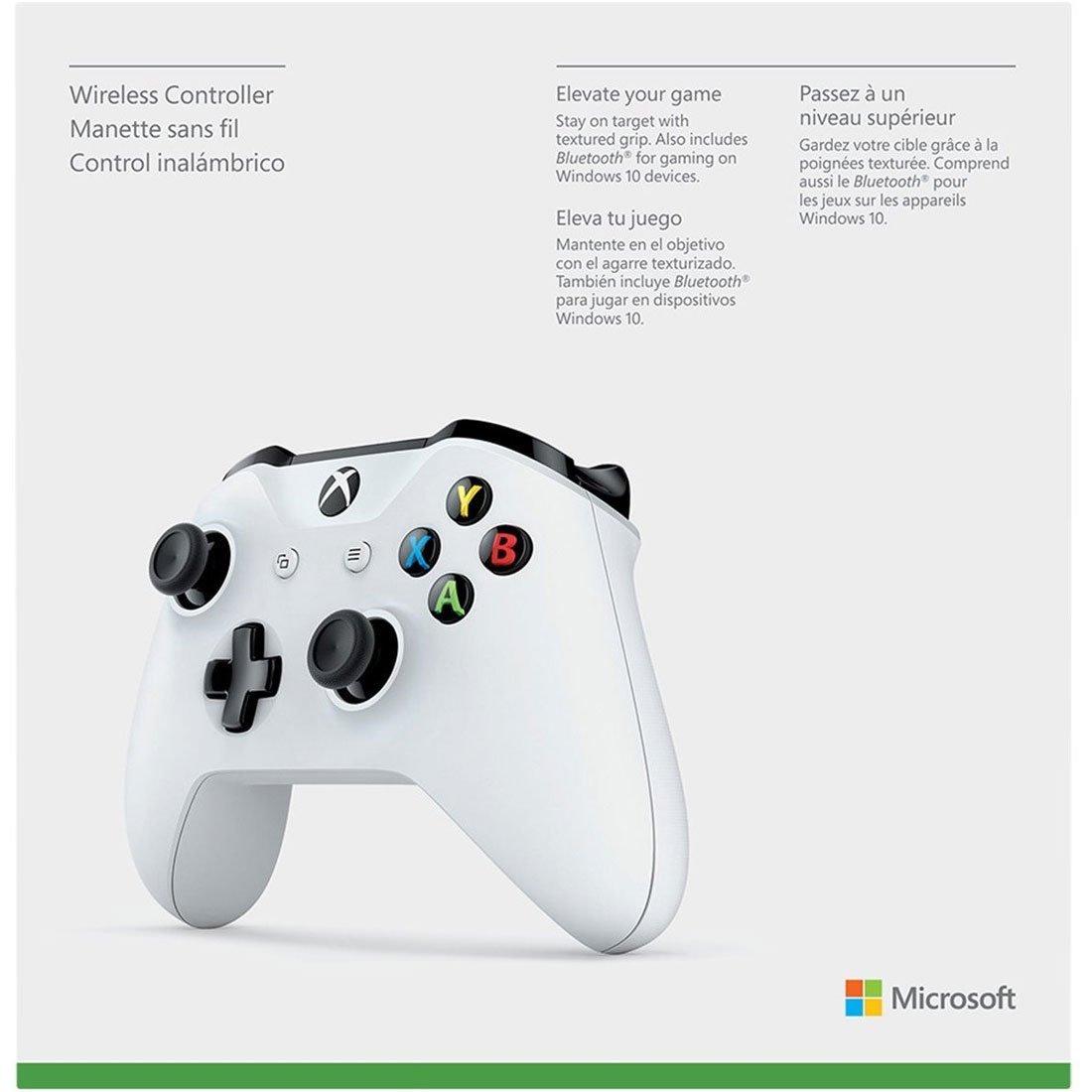 Microsoft Xbox One Wireless Video Gaming Controller, White (Renewed): Computers & Accessories