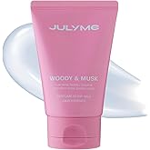 Julyme Perfume Glow Milk Hair Essence 80ml Deep Nourishment, Hydration, Frizz Control, Strengthening Care, Non-Greasy, Silky, Soft (Woody & Musk)