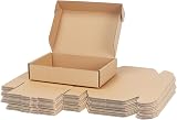RLAVBL 25 Pack Small Shipping Boxes 9x6x2 Brown Corrugated Carton