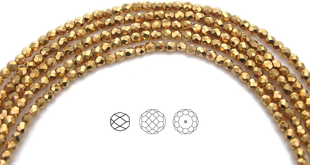 Gold Crystal Beads Discount, 53% OFF 